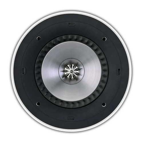 KEF CI200RR-THX – LUBINIS INSTALIACINIS GARSIAKALBIS. GALIA (RMS): 10–190 W, DAŽNIŲ ATSAKAS: 33 HZ – 28 KHZ (±6 DB)​, JAUTRUMAS: 90 DB (2,83V/1M) 