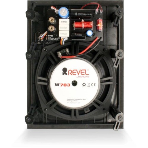 REVEL W783 Į SIENĄ MONTUOJAMAS GARSIAKALBIS REKOMENDUOJAMA STIPRINTUVO GALIA 10 - 150 W 