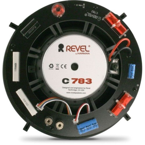 REVEL C783 Į LUBAS MONTUOJAMAS GARSIAKALBIS REKOMEND. STIPRINTUVO GALIA 10 - 150 W, ALIUMINIO RĖMAS 
