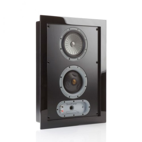 MONITOR AUDIO SOUNDFRAME 1, SOUNDFRAME SERIJA, TRIJŲ JUOSTŲ 86 DB/W/M JAUTRUMO 8Ω ANT SIENOS MONTUOJAMA KOLONĖLĖ 