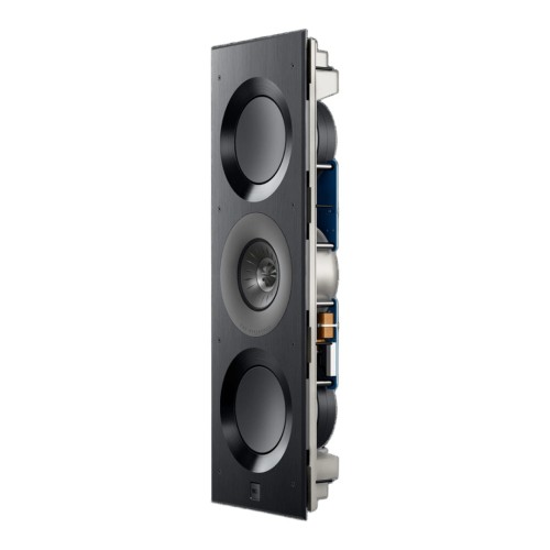 KEF CI3160REFM-THX – AUKŠČIAUSIOS KLASĖS SIENINIS INSTALIACINIS GARSIAKALBIS. DAŽNIŲ DIAPAZONAS (-10 DB): 32 HZ – 45 KHZ​. JAUTRUMAS (2,83 V/1 M): 90 DB. REKOMENDUOJAMA STIPRINTUVO GALIA: 50–300 W 