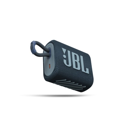 JBL GO 3 NEŠIOJAMA BELAIDĖ BLUETOOTH GARSO KOLONĖLĖ 5 VAL VEIKIMO LAIKAS IŠ BATERIJOS, BLUETOOTH V5.1 STANDARTAS, IP67 ATSPARUMO STANDARTAS