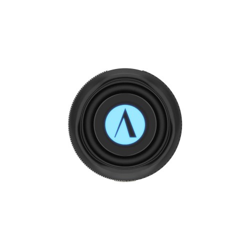 ARCSOUND EDGE – NEŠIOJAMA BLUETOOTH KOLONĖLĖ SU LED APŠVIETIMU, ATSPARI VANDENIUI/DULKIŲ, SU STEREO FUNKCIJOMIS IR PAPILDOMU ERDVINIU „STADIUM SOUND“ EFEKTU. VEIKIMO LAIKAS (AKUMULIATORIUS) IKI 10 VALANDŲ 