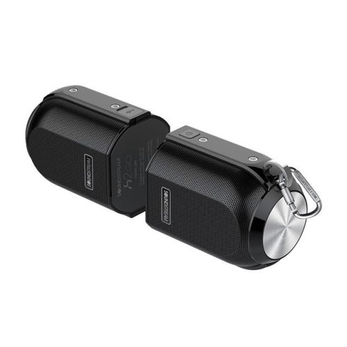 SOUNDSTREAM H2SM-2BK BELAIDĖ BLUETOOTH GARSO KOLONĖLĖ 18 VAL. GROJIMO LAIKAS PILNAI ĮKROVUS, 2000 MAH POWERBANKAS, IPX6 ATSPARUMO VANDENIUI STANDARTAS 