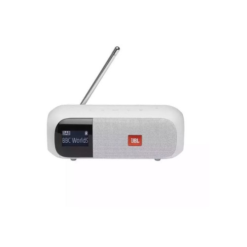 JBL TUNER 2 NEŠIOJAMAS DAB/DAB+/FM RADIJAS SU BLUETOOTH VEIKIMO LAIKAS IKI 12 VAL. ĮKROVIMO LAIKAS 3.5 VAL. 