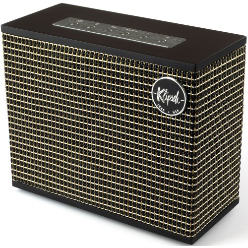KLIPSCH HERITAGE GROOVE WIRELESS BELAIDIS NEŠIOJAMAS GARSIAKALBIS VEIKIMO LAIKAS IKI 8 VALANDŲ, GALIA 200W (PIKO METU), DAŽNIŲ JUOSTA: 65HZ–22KHZ +/- 3DB 