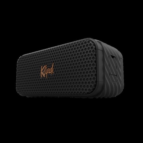 KLIPSCH NASHVILLE – KOMPAKTIŠKA NEŠIOJAMA BLUETOOTH KOLONĖLĖ („MUSIC CITY“ SERIJA). GALIA: 2 × 10 W RMS, MAKSIMALUS GARSAS ~89 DB. BATERIJOS VEIKIMO LAIKAS – IKI 24 VALANDŲ VIENU ĮKROVIMU  