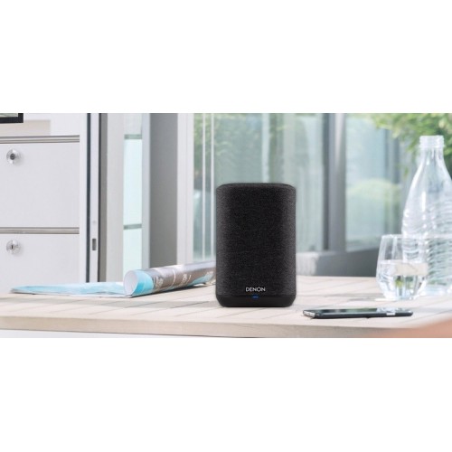 DENON HOME 150 BELAIDĖ IŠMANI GARSO KOLONĖLĖ APPLE AIRPLAY, HEOS, AMAZON MUSIC, AMAZON ALEXA, SPOTIFY BEI GOOGLE ASSISTANT PALAIKYMAS 