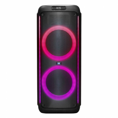 ARCSOUND HAZE XXL NEŠIOJAMA GARSO KOLONĖLĖ SISTEMA SU BEVIELIU MIKROFONU. LED APŠVIETIMU, SD/USB, GALIA 200 W / RMS, VEIKIMO TRUKMĖ: 7 VAL. BLUETOOTH 5.0 