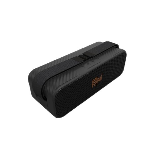 KLIPSCH DETROIT – KOMPAKTIŠKA NEŠIOJAMA BLUETOOTH KOLONĖLĖ („MUSIC CITY“ SERIJA). GALIA: 2 × 15 W RMS KLASIKINIO D‑STIPRINTUVO (≈30 W BENDRAI). BATERIJOS VEIKIMO LAIKAS – IKI 20 VALANDŲ VIENU ĮKROVIMU  