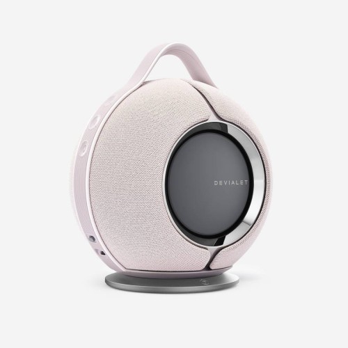 DEVIALET MANIA , KOMPAKTIŠKA NEŠIOJAMA IŠMANI GARSO KOLONĖLĖ + JAI SKIRTA ĮKROVIMO STOTELĖ, GALIA: 2 X 38W, D- KLASĖS STIPRINTUVAS,  AIRPLAY 2, SPOTIFY CONNECT, BLUETOOTH 5.0 
