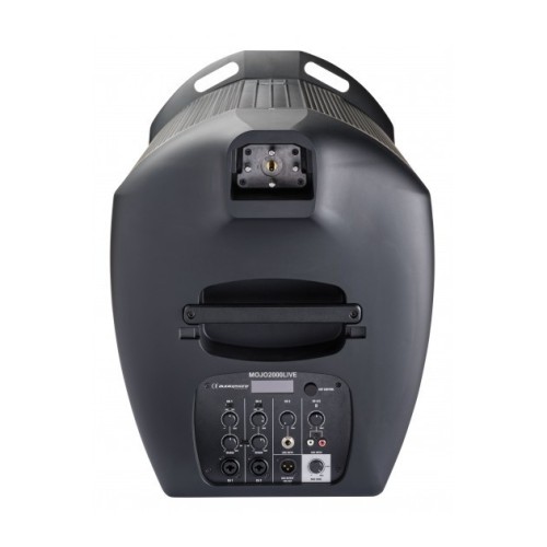 AUDIOPHONY MOJO2000LIVE, GARSO SISTEMA BENDRA DINAMINĖ GALIA: 2400W, ITEGRUOTAS BLUETOOTH® 5.0 MODULIS, DAŽNIŲ JUOSTA: 35 - 18,000HZ 