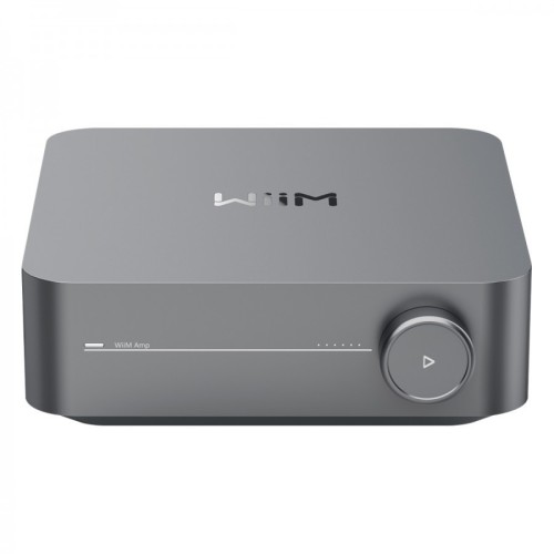 WIIM AMP INTEGRUOTAS GARSO STIPRINTUVAS GALIA: 2 X 100W HDMI ARC DAC: ESS SABRE ES9018K2M, WI-FI, BLUETOOTH, PROGRAMĖLĖ TELEFONUI 