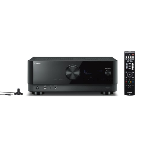 YAMAHA RX-V4A 5.2 NAMŲ KINO STIPRINTUVAS AV RESYVERIS GALIA 5 X 80W (6 OMAI), DOLBY TECHNOLOGIJA, DTS:X, WIFI BT PROGRAMĖLĖ TELEFONUI MUSICCAST 