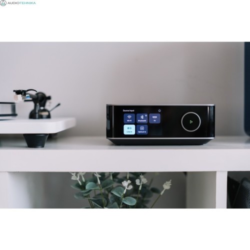 WIIM AMP ULTRA SKAITMENINIS AUKŠTOS RAIŠKOS STIPRINTUVAS SU TINKLO GROTUVU, WIIM HOME APP • CHROMECAST AUDIO • SPOTIFY CONNECT • TIDAL CONNECT • BLUETOOTH 5.3 