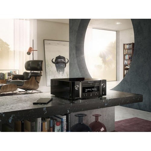 MARANTZ MELODY X MCR612 MIDI SISTEMA CD, DAB+ IR INTERNETINIU RADIJU GALIA  2 X 60W  FORMATAI MP3 WAV/FLAC/ALAC 192KHZ/24BIT, DSD 2.8/5.6MHZ 