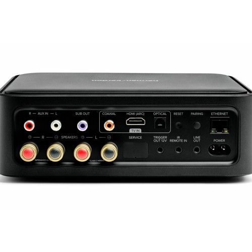 HARMAN KARDON CITATION AMP TINKLO GROTUVAS- STIPRINTUVAS GALIA: 2 X 200 W (PRIE 4 OMŲ), D KLASĖS STIPRINTUVAS, GOOGLE HOME PALAIKYMAS, APPLE AIRPLAY 2 PALAIKYMAS 