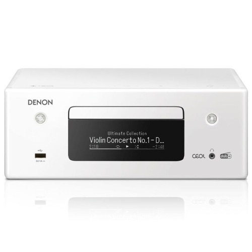 DENON RCDN-11 DAB STEREO CD GROTUVAS DISKŲ FORMATAI CD / CD-R/RW / WMA / MP3, FAILŲ FORMATAI: MP3 / WMA / AAC 