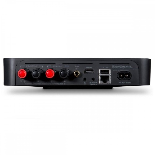 BLUESOUND POWERNODE EDGE, STEREO STIPRINTUVAS SU TINKLO GROTUVU 40 W GALIOS KANALUI 