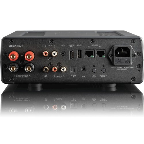 SVS PRIME WIRELESS PRO SOUNDBASE, IŠMANUSIS INTEGRUOTAS STIPRINTUVAS GALIA: 2 X 150W, AIRPLAY2, CHROMECAST PALAIKYMAS, HDMI ARC/EARC ĮVESTIS 