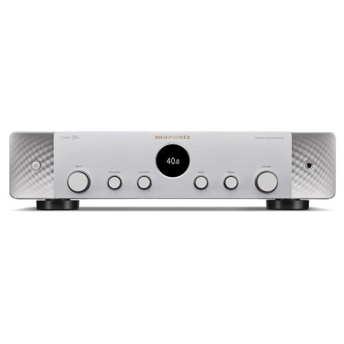 MARANTZ STEREO 70S STEREO GARSO STIPRINTUVAS VISKAS VIENAME SU TINKLO GROTUVU HDMI ARC IR PROGRAMĖLE TELEFONUI 2 X 150W, INTEGRUOTOS 
