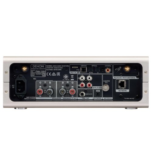 DENON PMA-150H INTEGRUOTAS STEREO STIPRINTUVAS GALIA 2 X 70W (4 OMAI), STIPRINTUVO KLASĖ: D, DAB/ DAB+/FM, ANDROID BEI IOS PALAIKYMAS 