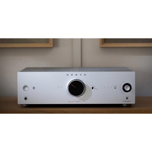 ONKYO A-50 INTEGRUOTAS GARSO STEREO STIPRINTUVAS SU TINKLO GROTUVU, GALIA: 8 OHMS, 180 W AT 4 OHMS, HDMI EARC, AB KLASĖS STIPRINTUVAS 