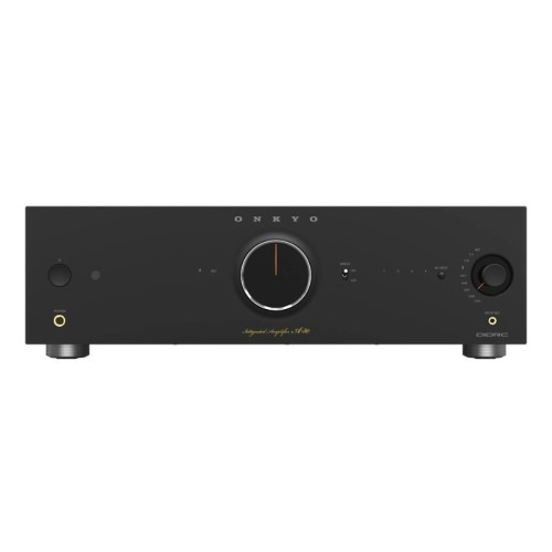 ONKYO A-50 INTEGRUOTAS GARSO STEREO STIPRINTUVAS SU TINKLO GROTUVU, GALIA: 8 OHMS, 180 W AT 4 OHMS, HDMI EARC, AB KLASĖS STIPRINTUVAS 