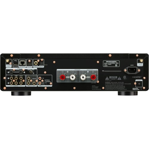 MARANTZ MODEL 60N INTEGRUOTAS STEREO STIPRINTUVAS SU TINKLO GROTUVU, GALIA: 2 X 60W (8 OMAI) , A/B KLASĖS STIPRINTUVAS, DAŽNIŲ JUOSTA: 5 HZ–100 KHZ 