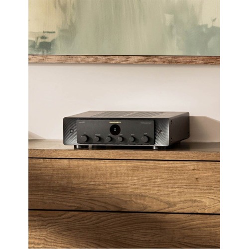 MARANTZ MODEL 60N INTEGRUOTAS STEREO STIPRINTUVAS SU TINKLO GROTUVU, GALIA: 2 X 60W (8 OMAI) , A/B KLASĖS STIPRINTUVAS, DAŽNIŲ JUOSTA: 5 HZ–100 KHZ 