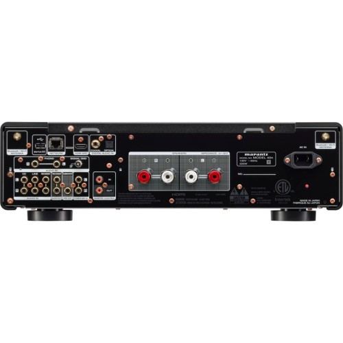 MARANTZ MODEL 40N INTEGRUOTAS STEREO GARSO STIPRINTUVAS SU TINKLO GROTUVU IR HDMI ARC 70W + 70W (PRIE 8 OMŲ) IR 100W + 100W (PRIE 4 OMŲ), DAŽNIŲ JUOSTA: 5HZ - 50KHZ, PALAIKOMA: SPOTIFY, AMAZON MUSIC HD, TIDAL 