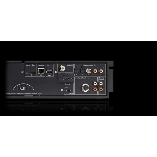 NAIM UNITI ATOM HDMI GARSO STIPRINTUVAS IR INTERNETINIS GROTUVAS (VISKAS VIENAME) KARTU SU STIPRINTUVU IR PAJUNGIMU TV 