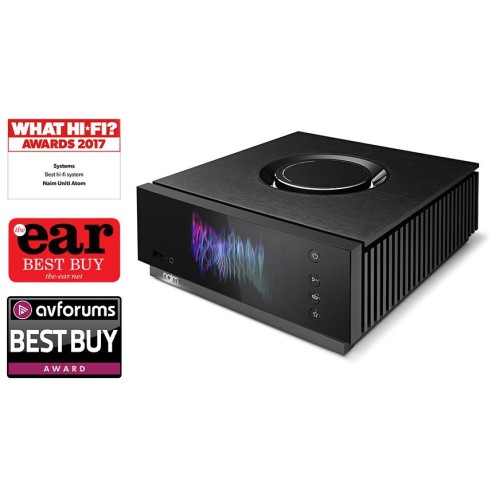 NAIM UNITI ATOM HDMI GARSO STIPRINTUVAS IR INTERNETINIS GROTUVAS (VISKAS VIENAME) KARTU SU STIPRINTUVU IR PAJUNGIMU TV 