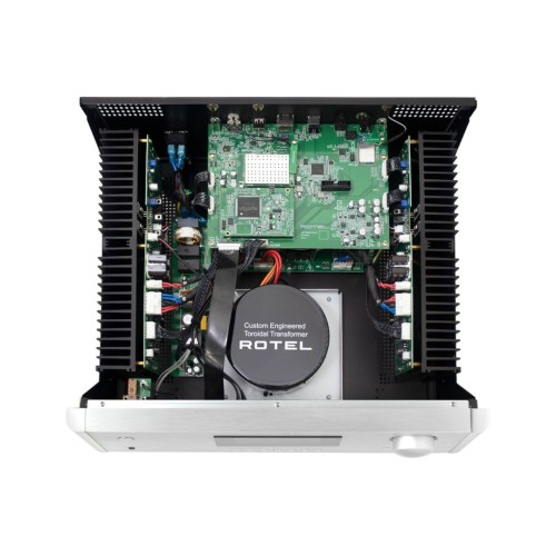 ROTEL RAS-5000 IŠMANUS GARSO STIPRINTUVAS SU TINKLO GROTUVU HDMI ARC SPOTIFY IR TIDAL CONNECT 2X220W 