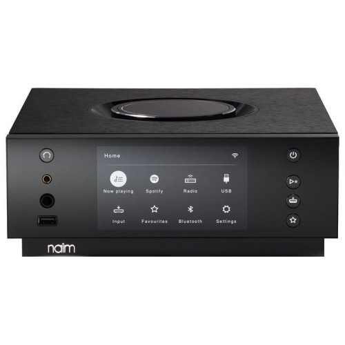 NAIM UNITI ATOM HEADPHONE EDITION, ALL-IN-ONE GROTUVAS BEI AUSINIŲ STIPRINTUVAS PALAIKOMI POPULIARIAUSI MUZIKOS TRANSLIAVIMO SERVISAI, MULTI-ROOM FUNKCIJOS PAGALBA SUSIEKITE IKI PENKIŲ NAIM STREAMING ĮRENGINIŲ 