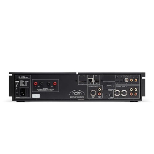NAIM UNITI NOVA TINKLINIS MUZIKOS GROTUVAS KARTU SU AUKŠČIAUSIOS KLASĖS HI-END GARSO STIPRINTUVU 2X80W HDMI WIFI BT, NEMOKAMAS PRISTATYMAS