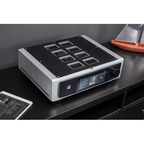 NAD M33 BLUOS® DAC GARSO STIPRINTUVAS RESYVERIS SU INTERNETINIU GROTUVU BLUETOOTH APTX HD 5.0, GALIA: 700W, DAŽNIŲ JUOSTA: ±0.2 DB (20 HZ -20 KHZ) -3 DB AT 60 KHZ. 