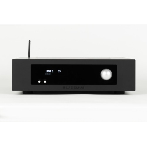 BLADELIUS THOR V, INTEGRUOTAS STIPRINTUVAS- TINKLO GROTUVAS GALIA: 2X400 W  @ 4 OMAI, DAŽNIŲ JUOSTA: 1 HZ - 100 KHZ, +0/-3 DB, PALAIKO: TIDAL, QOBUZ, SPOTIFY, ROOM,BLUETOOTH, AIRPLAY 