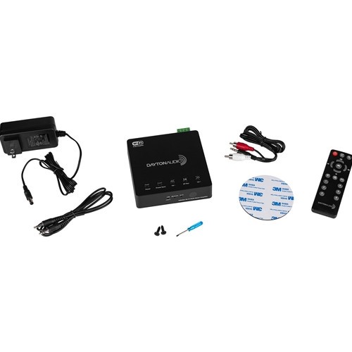 DAYTONAUDIO WB40A WI-FI BLUETOOTH MULTI-ROOM 2X20W STIPRINTUVAS SU IR NUOTOLINIO VALDYMO PULTU 