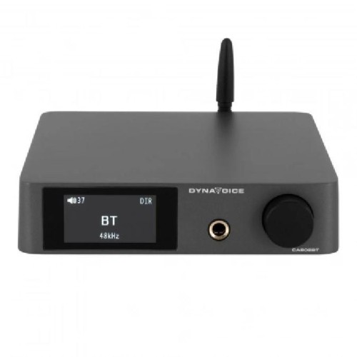 DYNAVOICE CA802BT KOMPAKTIŠKAS STEREO GARSO STIPRINTUVAS GALIA: 2 X 80W (4 OMAI) OTINIS ĮĖJIMAS TV BLUETOOTH 5.0 VERSIJA SU QUALCOMM APTX TECHNOLOGIJA 