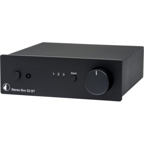 PRO-JECT STEREO BOX S2 BT INTEGRUOTAS STIPRINTUVAS 2 KANALAI, GALIA 2 X 25 W RMS/ 37 W MAKS. DAŽNIŲ JUOSTA 5 HZ - 20 KHZ (+0DB, -1,5DB) 