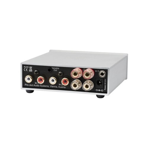 PRO-JECT STEREO BOX S2 INTEGRUOTAS STIPRINTUVAS 2 KANALAI, GALIA 2 X 25 W RMS / 37 W MAKS. DAŽNIŲ JUOSTA 20 HZ - 20 KHZ (+0 DB, -1.5 DB) 