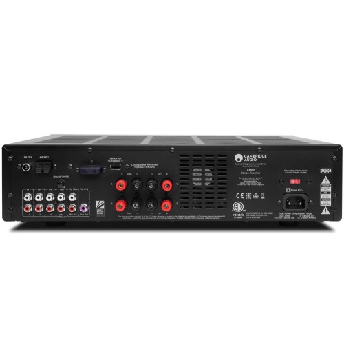 CAMBRIDGE AUDIO  AXR85 FM/AM STEREO RESYVERIS- STIPRINTUVAS GALIA 85W - 8 OMAI DAŽNIŲ JUOSTA 5HZ - 50KHZ, BLEUTOOTH 5.0 A2DP/AVRCP,  