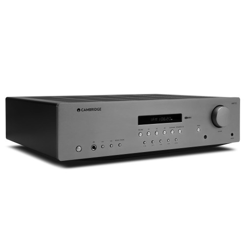 CAMBRIDGE AUDIO  AXR85 FM/AM STEREO RESYVERIS- STIPRINTUVAS GALIA 85W - 8 OMAI DAŽNIŲ JUOSTA 5HZ - 50KHZ, BLEUTOOTH 5.0 A2DP/AVRCP,  