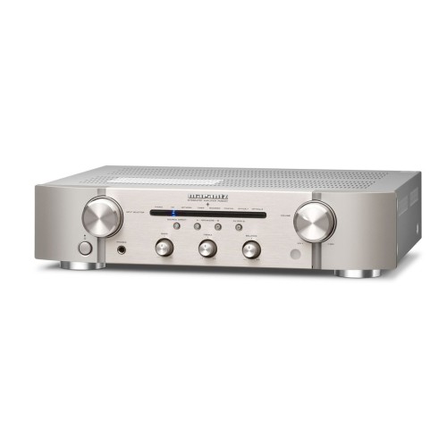 MARANTZ PM6007 INTEGRUOTAS STEREO STIPRINTUVAS SU SKAITMENINĖMIS JUNGTIMIS GALIA: 2 X 60 W, BENDRI HARMONINIAI IŠKRAIPYMAI (THD) 0.08 % 