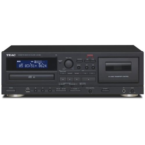 TEAC AD-850-SE– KASEČIŲ IR CD GROTUVAS, PALAIKO CD, CD-R/RW, MP3 FORMATUS. DAŽNIŲ DIAPAZONAS: 50 HZ – 12 000 HZ (±3 DB). 