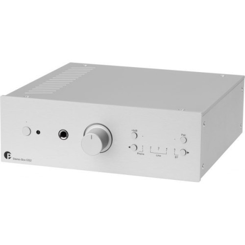 PRO-JECT STEREO BOX DS2 INTEGRUOTAS STEREO STIPRINTUVAS 2 KANALAI, GALIA 2X 80 W / 135W, VARŽA 8 / 4 OMAI, THD+N < 0,03%@ 3W 