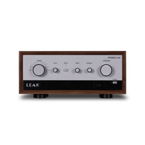 LEAK STEREO 130, INTEGRUOTAS STIPRINTUVAS GALIA: 2 X 65W  PRIE 4 OMŲ, DAC: ESS SABRE32 REFERENCE ES9018K2M, DAŽNIŲ JUOSTA: 20HZ-20KHZ (+/-0.5DB) 