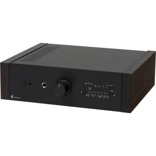 PRO-JECT MAIA DS2 INTEGRUOTAS STEREO STIPRINTUVAS 9-SĄSAJOS TAŠKAI, XMOS- USB 24BIT/192KHZ, VALDYMAS PER APLIKACIJĄ 