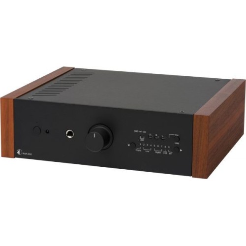 PRO-JECT MAIA DS2 INTEGRUOTAS STEREO STIPRINTUVAS 9-SĄSAJOS TAŠKAI, XMOS- USB 24BIT/192KHZ, VALDYMAS PER APLIKACIJĄ 